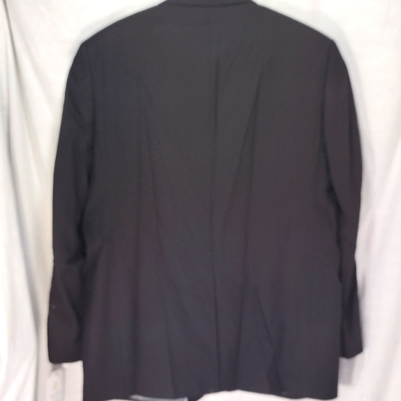 J.M. Haggar Black Classic Fit 48 Long Single Breast Premium Stretch Suit Jacket - Picture 12 of 15
